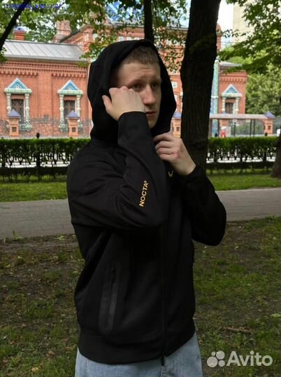 Зип худи Nike x nocta Tech Fleece черное хит