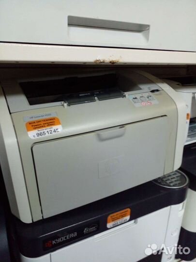 Принтер лазер Нр 1020 + заправл.картридж Гарантия