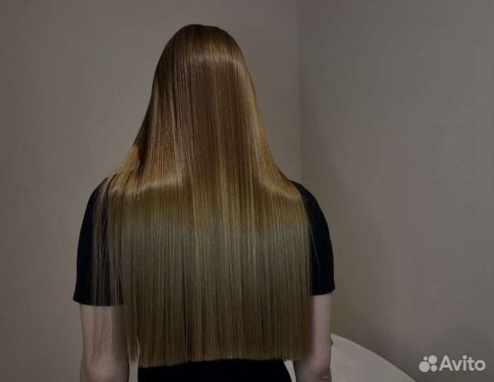 Кератиновое выпрямление волос/Ботокс волос