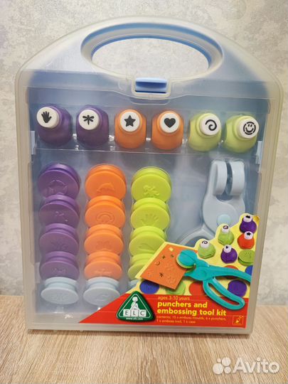 Набор фигурных дыроколов и оттисков