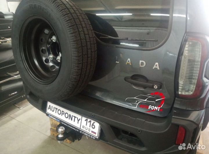 Фаркоп Niva Travel и Chevrolet Niva под квадрат