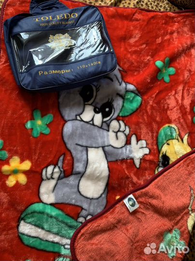 Плед детский тёплый Новый