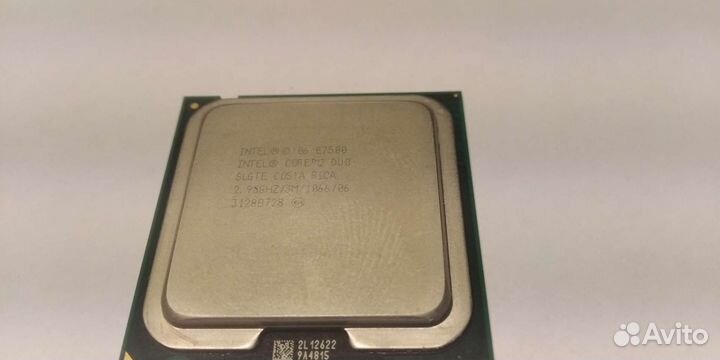 Процессор Core 2 duo E7500