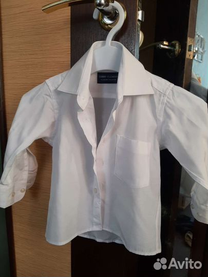 Рубашка детская белая