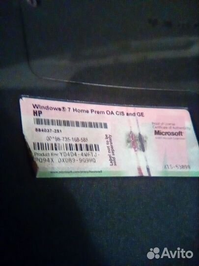 Ноутбук, HP, G-62. R