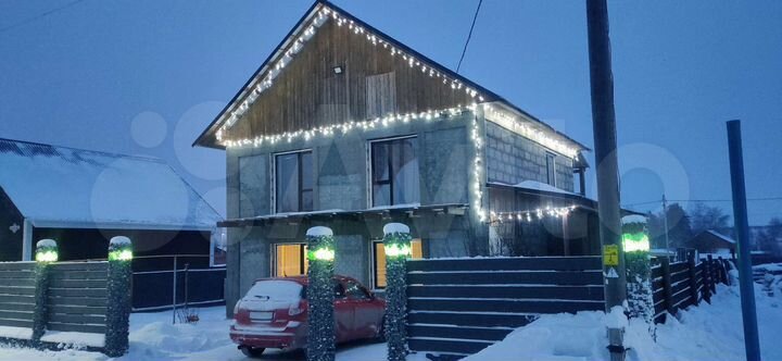 Дом 155 м² на участке 7 сот.