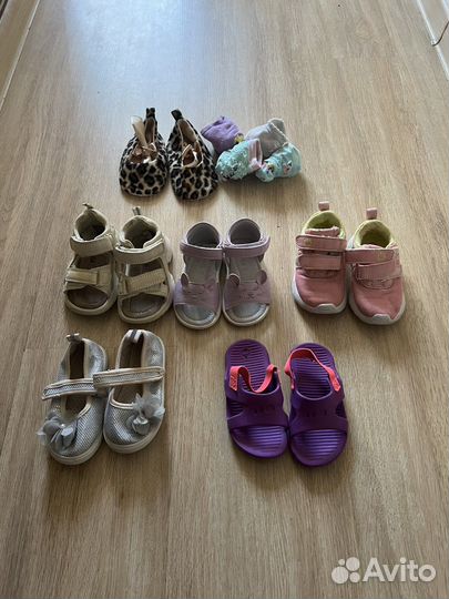 Большой пакет одежды+обувь на девочку