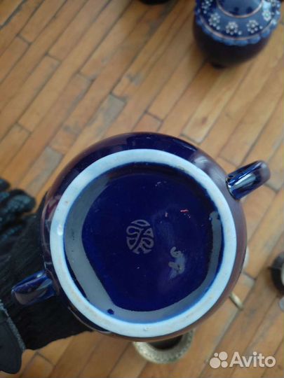 Кувшин, чайник, кобальт, сахарница СССР