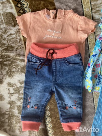 Пакет вещей для девочки 80