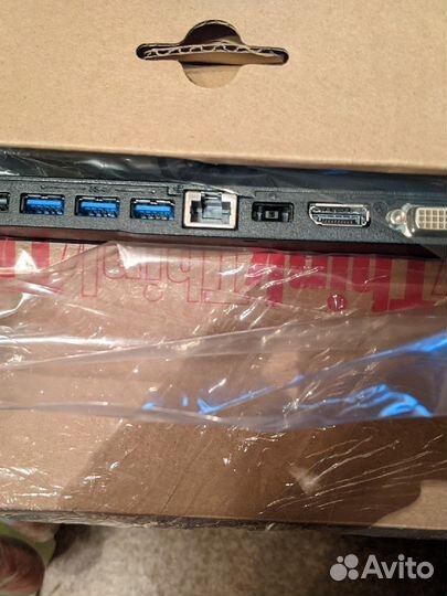 Докстанция Lenovo thinkpad pro dock 40A1 90w