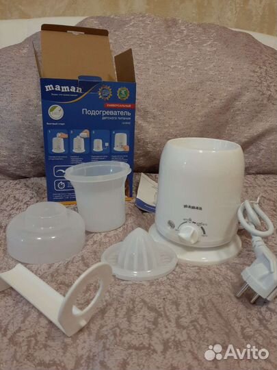 Подогреватель для бутылочек maman универсальный
