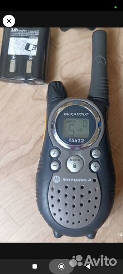 Рация Motorola Talkabout T5622 + 2 новых акб