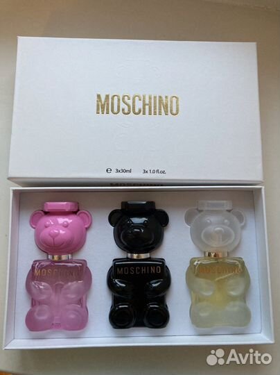 Moschino 3 в 1 набор