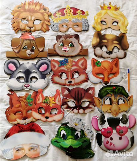 Маски, колпаки