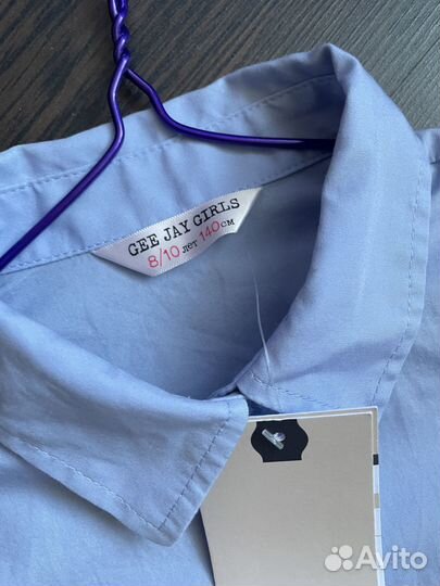 Рубашка для девочки 140 Gloria jeans