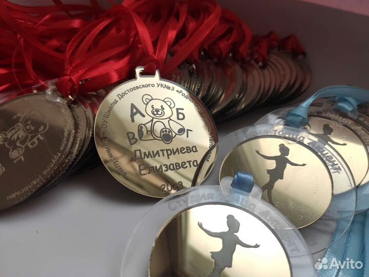Медали на выпусной в сад/школу