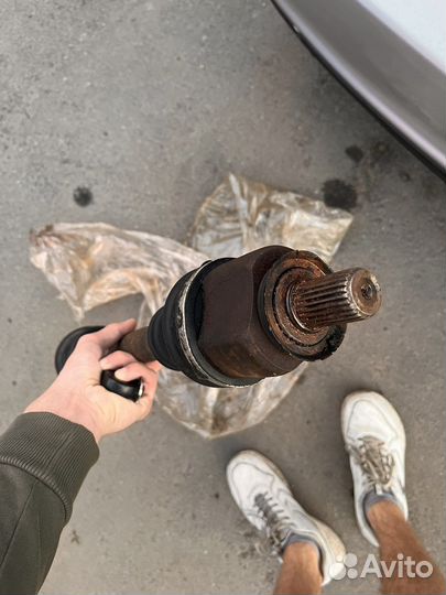 Привод левый рено симбол