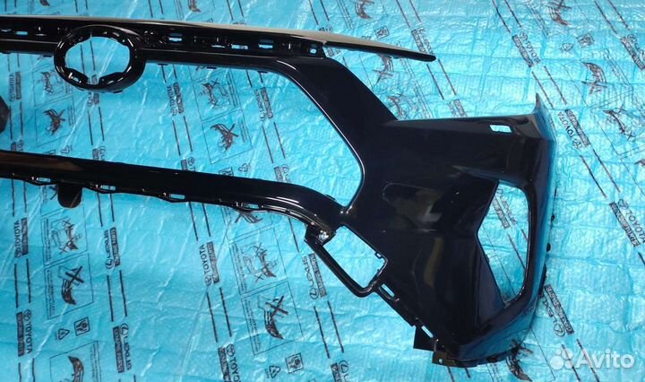 Передний бампер рав 50 без парктроников 2019-2023