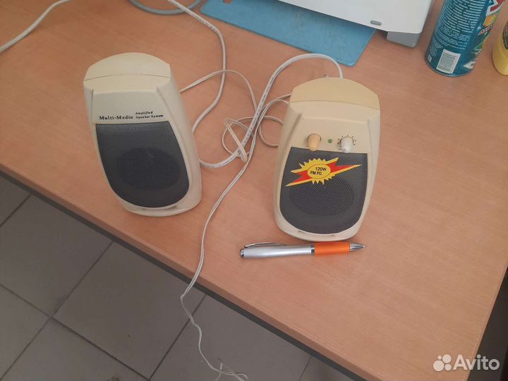 Колонки для компьютера 120 вт pmpo