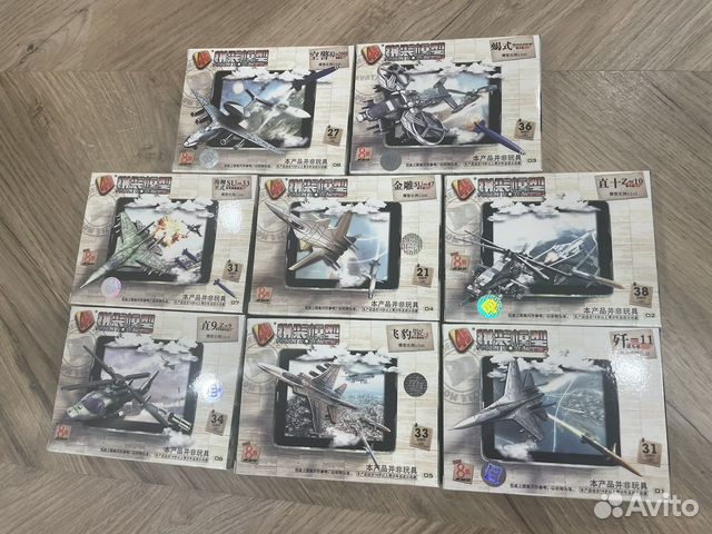 Сборные модели самолетов 1:165 реальные модели