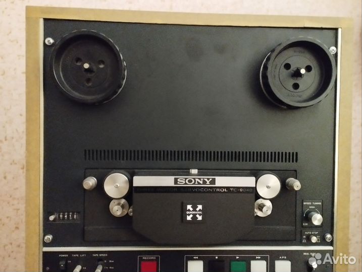 Катушечный магнитофон sony TC-9040