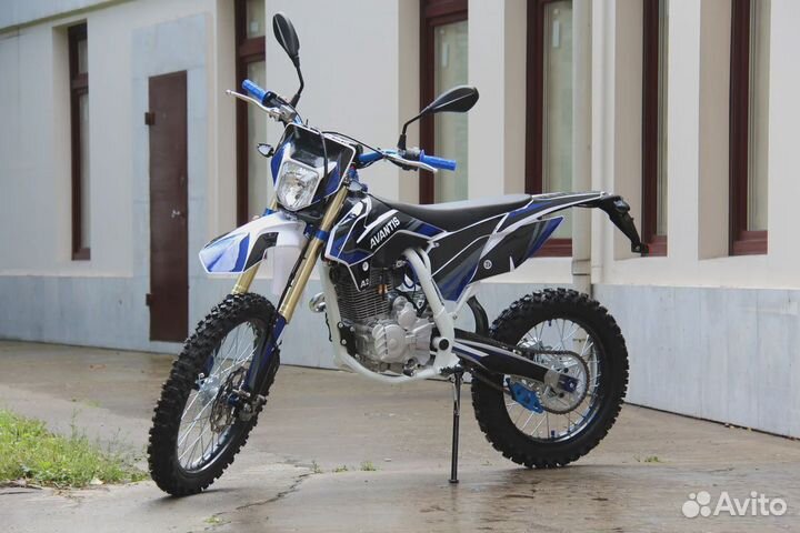 Мотоцикл Avantis A2 (172FMM) синий