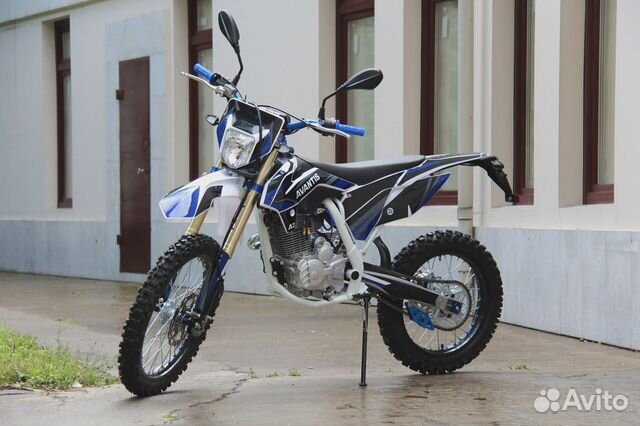 Мотоцикл Avantis A2 (172FMM) синий