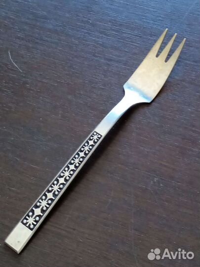 Вилка десертная СССР серебро