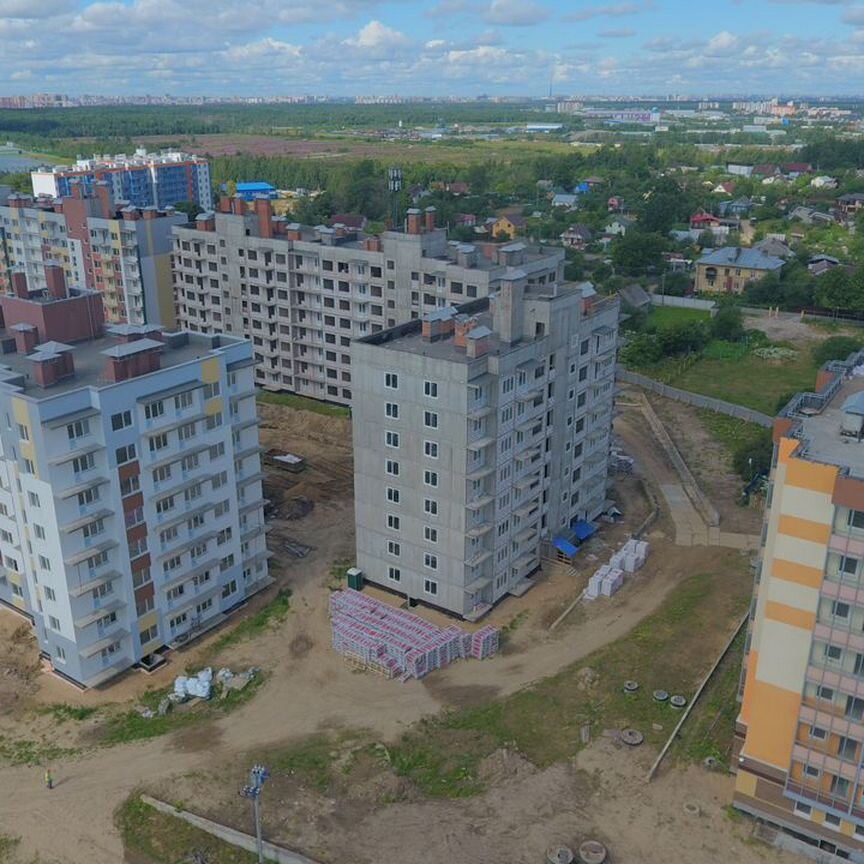 1-к. квартира, 41,4 м², 1/8 эт.