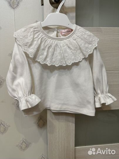 Одежда на девочку лонгслив кофта 80-86