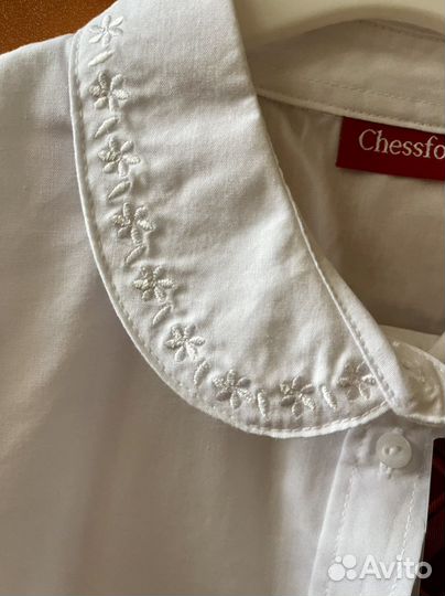 Рубашка (школьная) для девочки 158 Новая