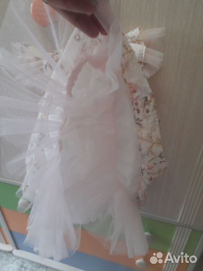 Платье очаровательное р.68-74