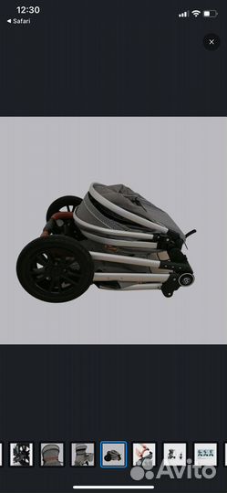 Коляска 3 в 1 с автолюлькой бу