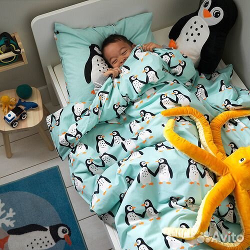 Пододеяльник и наволочка, 150x200 IKEA