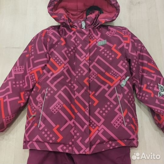 Зимний костюм для девочки 116 бу