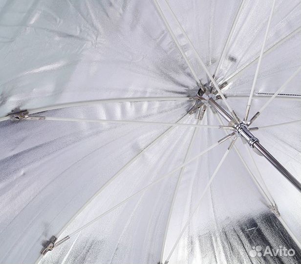 Фотозонт Falcon Eyes UR-48S, серебристый, 90 см