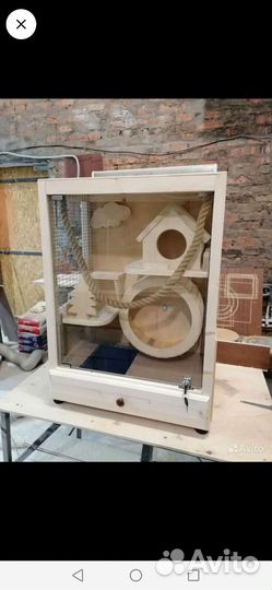 Витрина для шиншилл, хорьков, дегу. Клетки