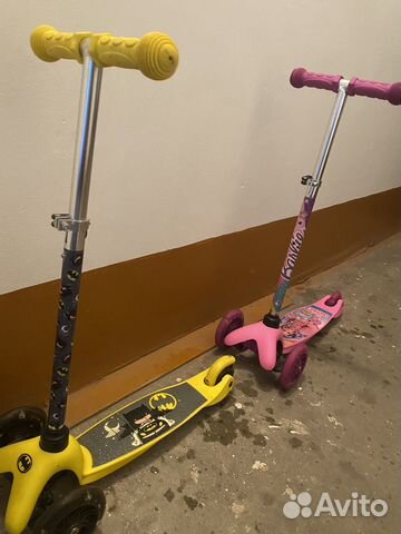 Самокат трехколесный kreiss Batman