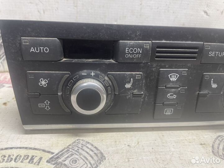 Блок управления климат контролем Ауди а6 с6