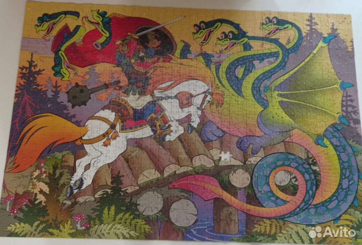 Пазлы 1000 деталей