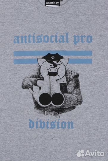 Футболка antisocial pro