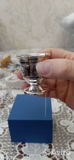 Серебряная стопка кубачи