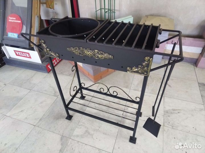 Мангал стационарный 4мм