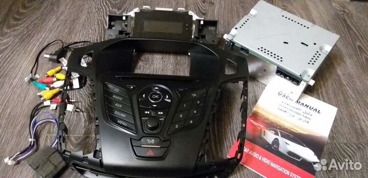 Штатное головное устройство на Ford focus 3