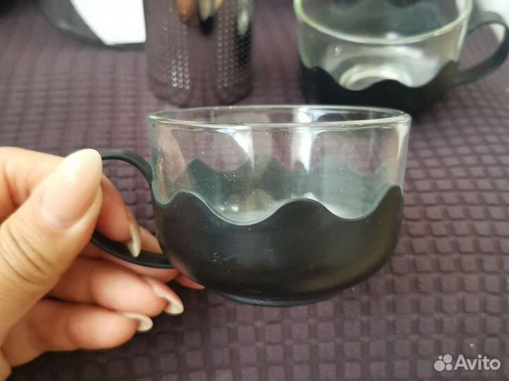 Чайный сервиз из стекла