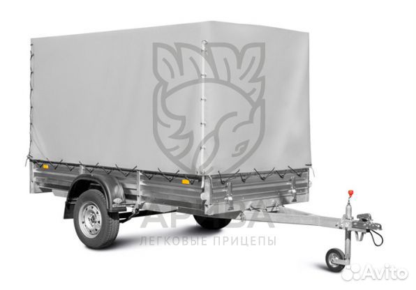 Автоприцеп 05.022 с тентом. Доставим. Отправим