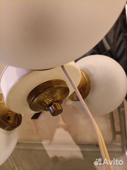 Люстра потолочная бу