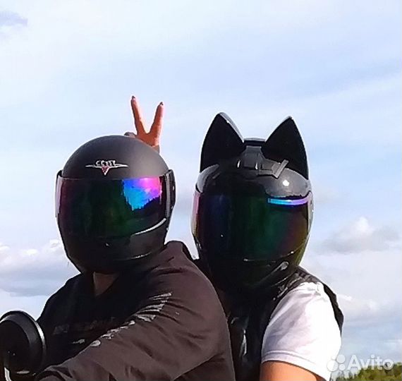 Шлем для мотоцикла 2шт