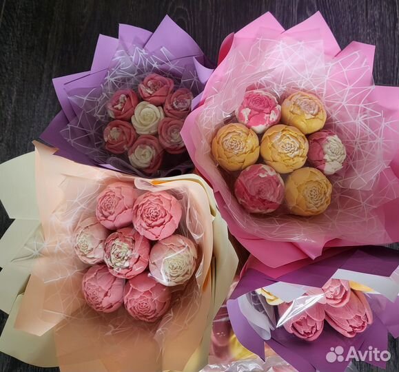 Шоколадные цветы