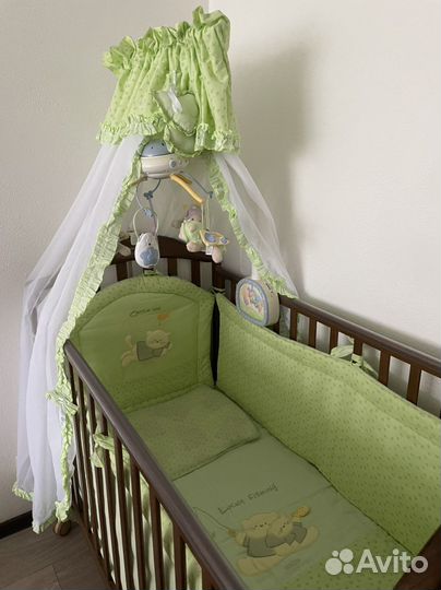 Кроватка Pali с маятниковым механизмом